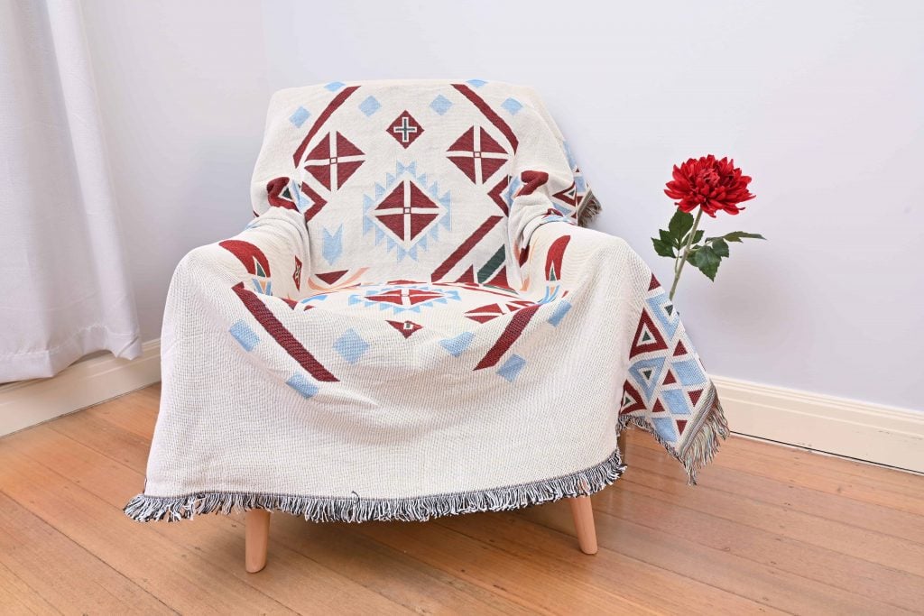Aztec Tribal Throw/Picnic Rug