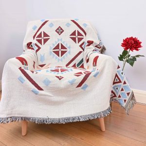 Aztec Tribal Throw/Picnic Rug