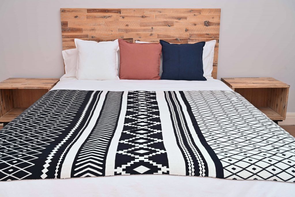 Nordic Knitted Throw