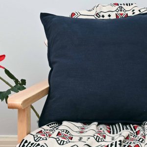 Black Linen Cushion