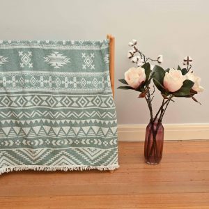 Aztec Green Turkish Towel