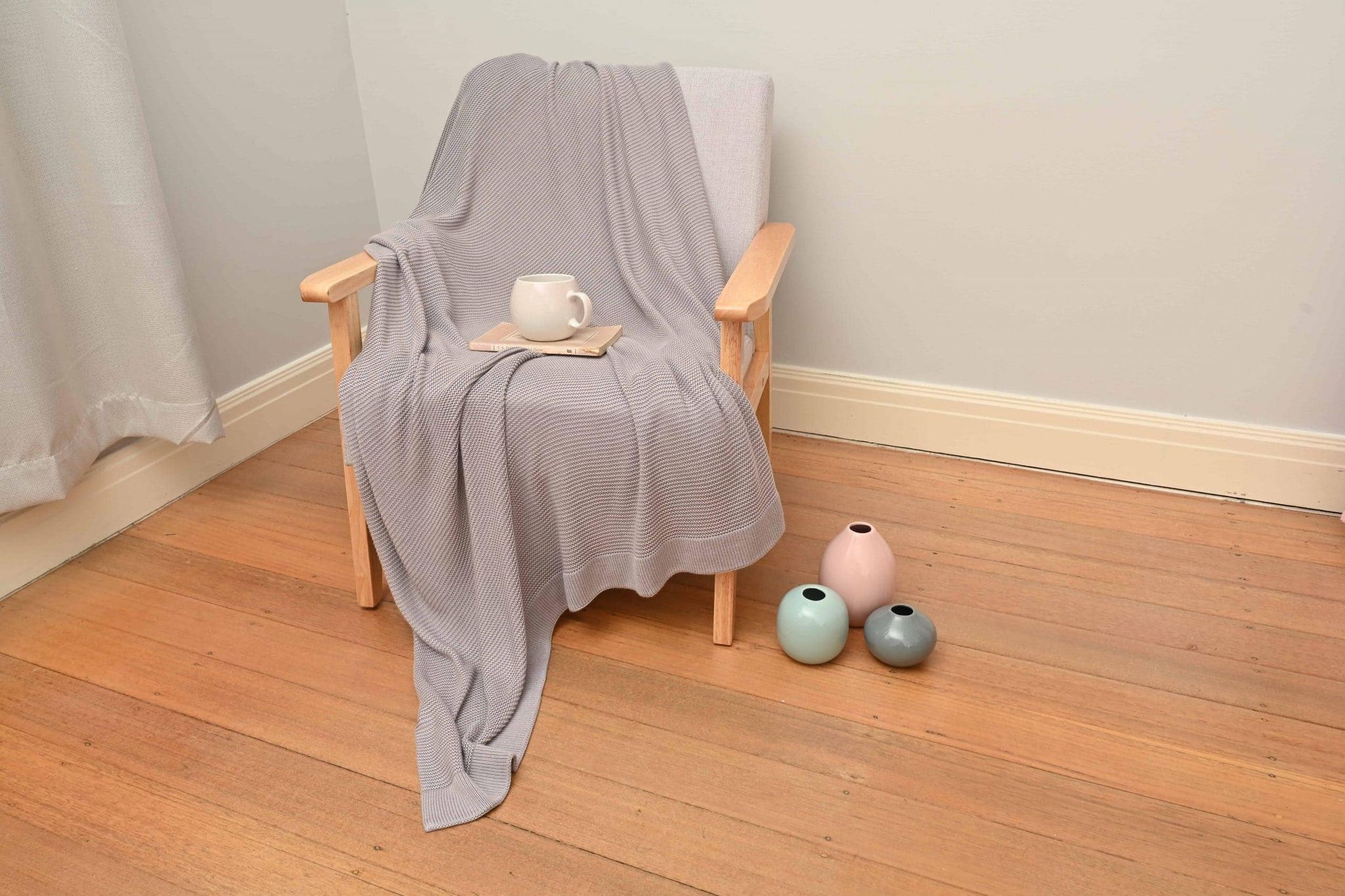 Bamboo Knitted Throw - Image 9