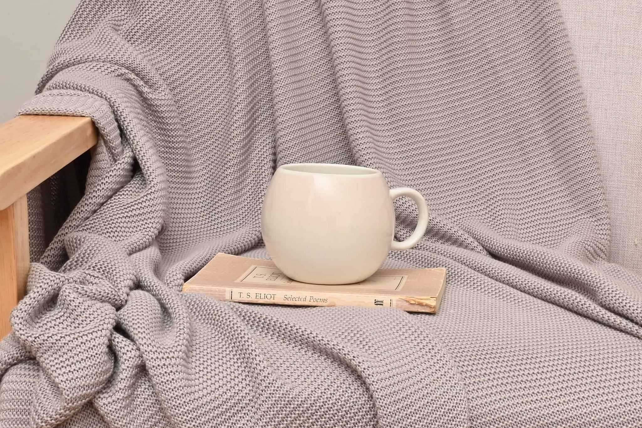 Bamboo Knitted Throw - Image 7