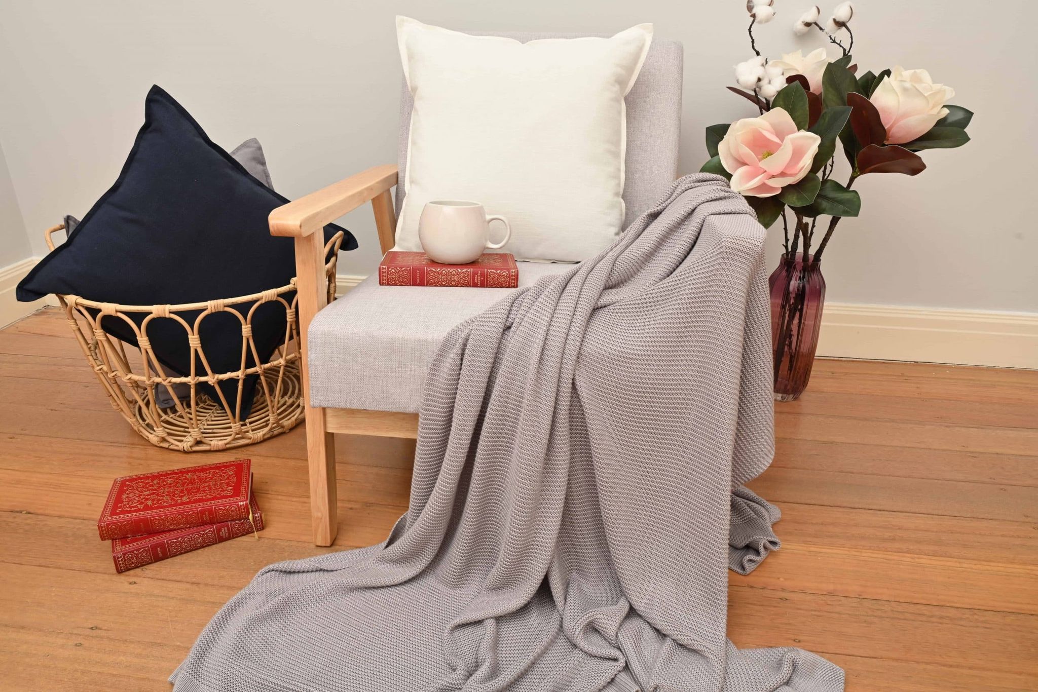 Bamboo Knitted Throw - Image 13