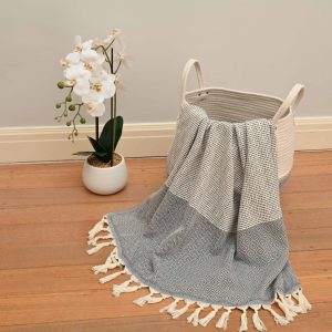 Black Diamond Turkish Towel