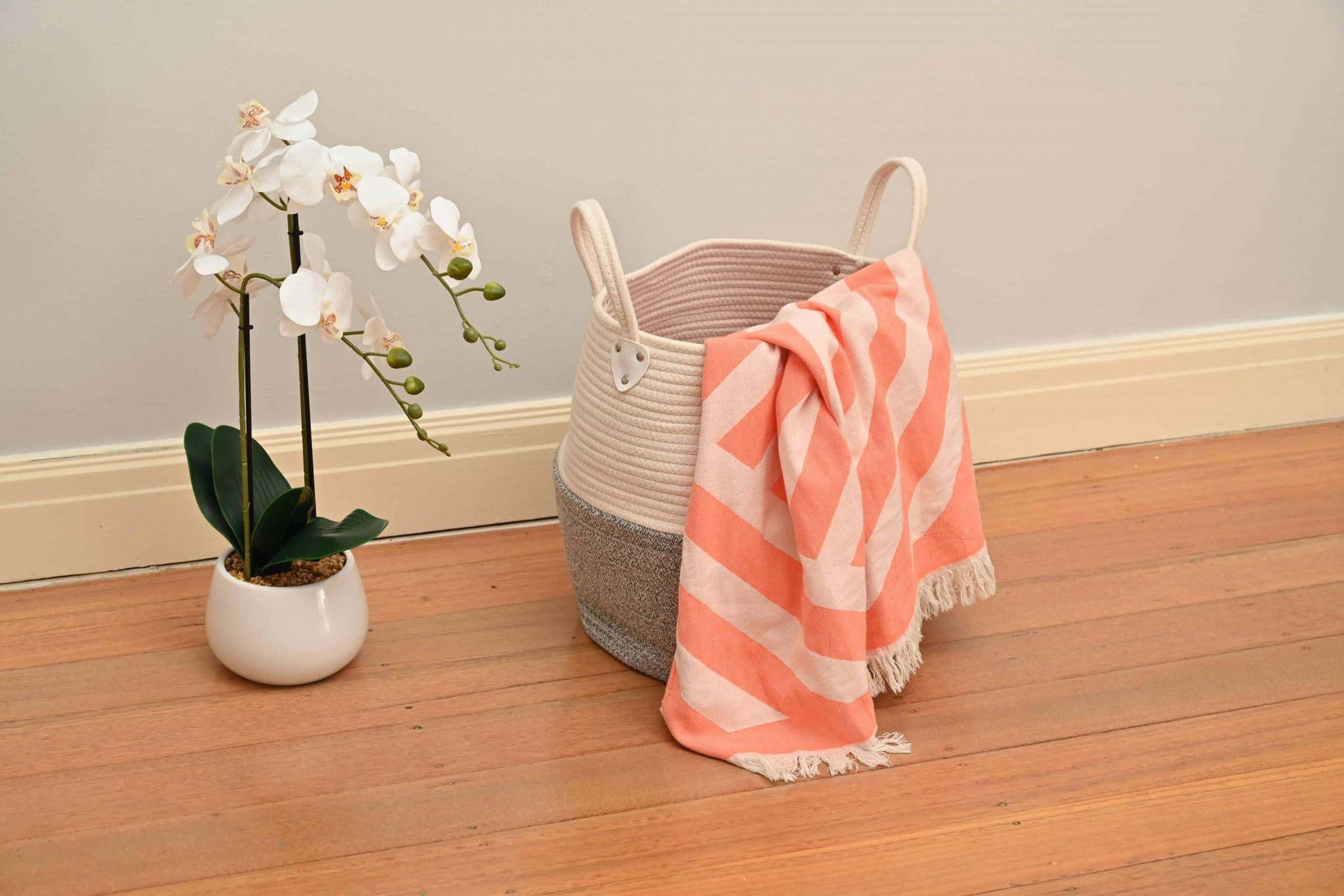 Dusty Pink Harmony Turkish Towel - Image 2
