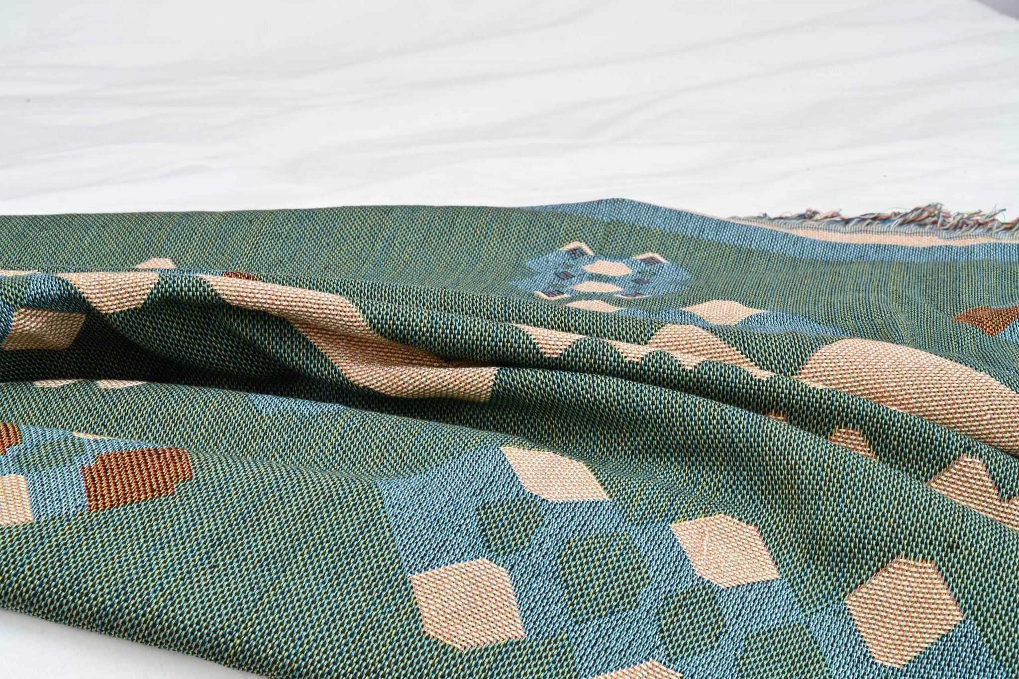 Southwestern Pastel Throw/Picnic Rug - Image 5