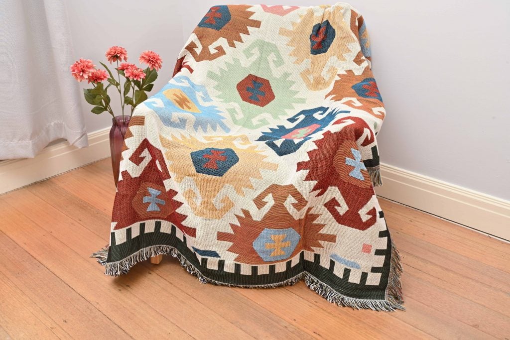 Tribal Diamond Throw/Picnic Rug