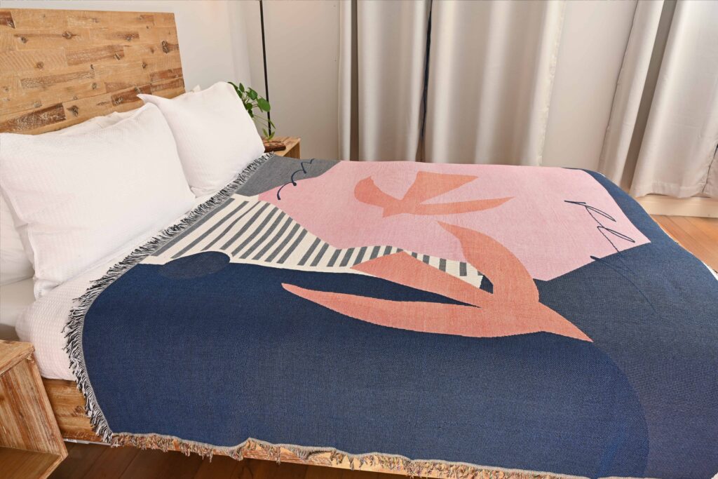 Soaring Geometric Throw Medium Large