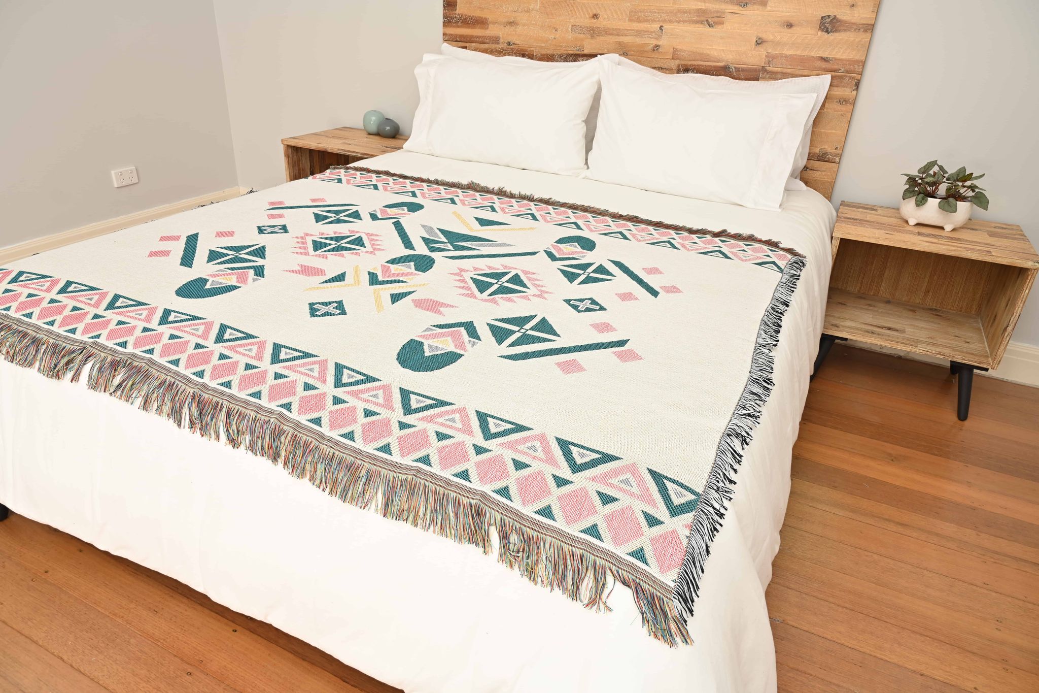 Pastel Aztec Tribal Throw/Picnic Rug Small - Image 10