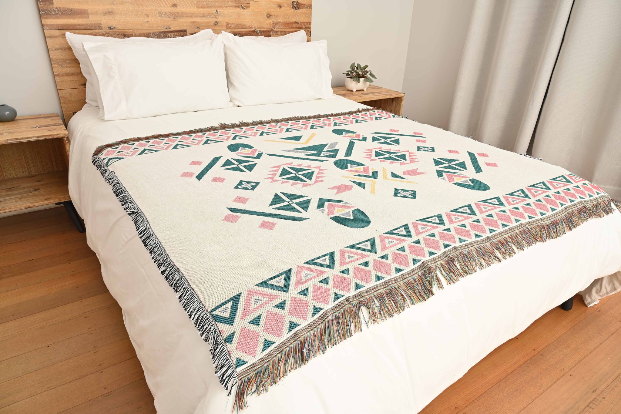 Pastel Aztec Tribal Throw/Picnic Rug Small - Image 11