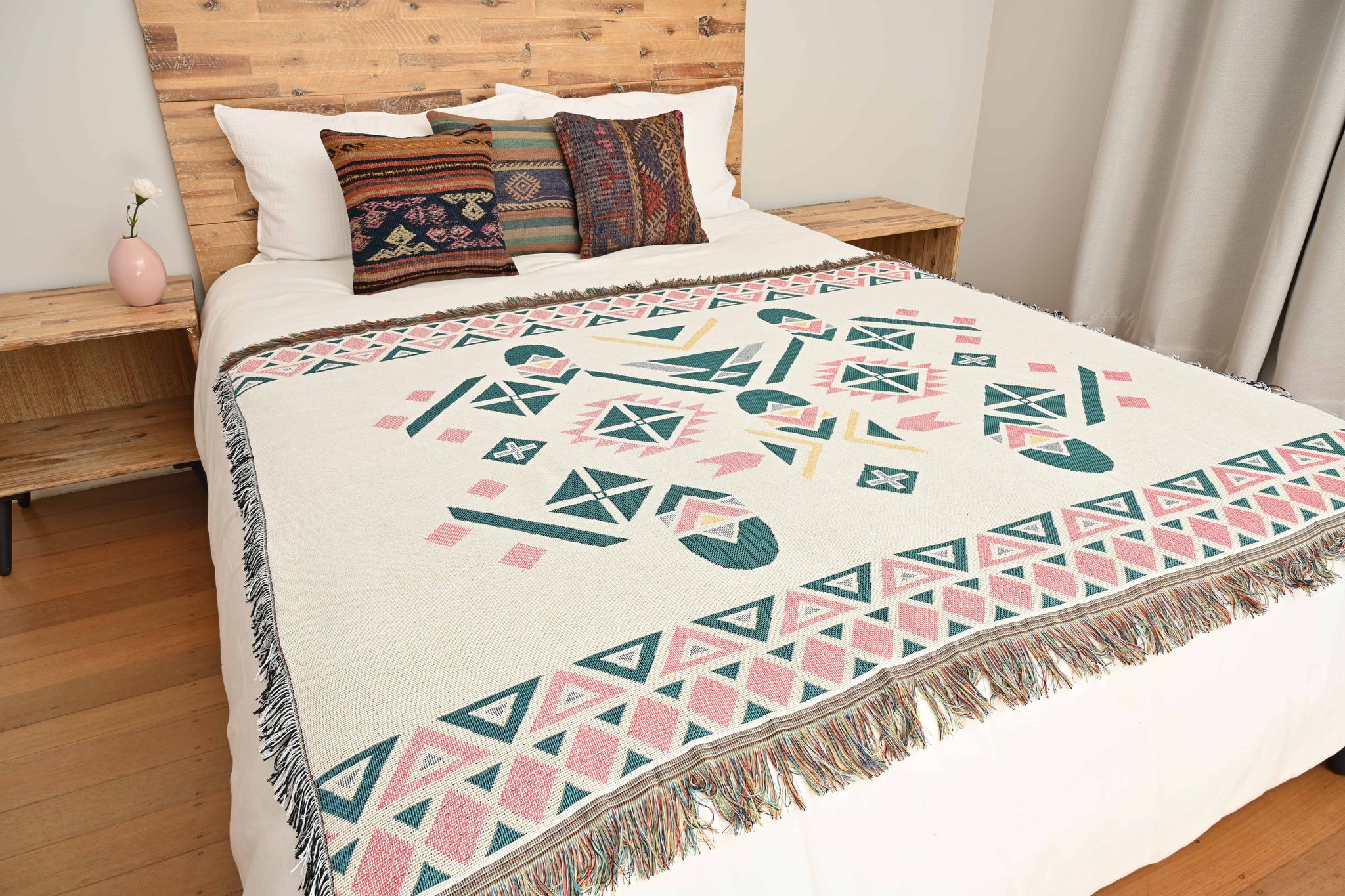 Pastel Aztec Tribal Throw/Picnic Rug Small - Image 13