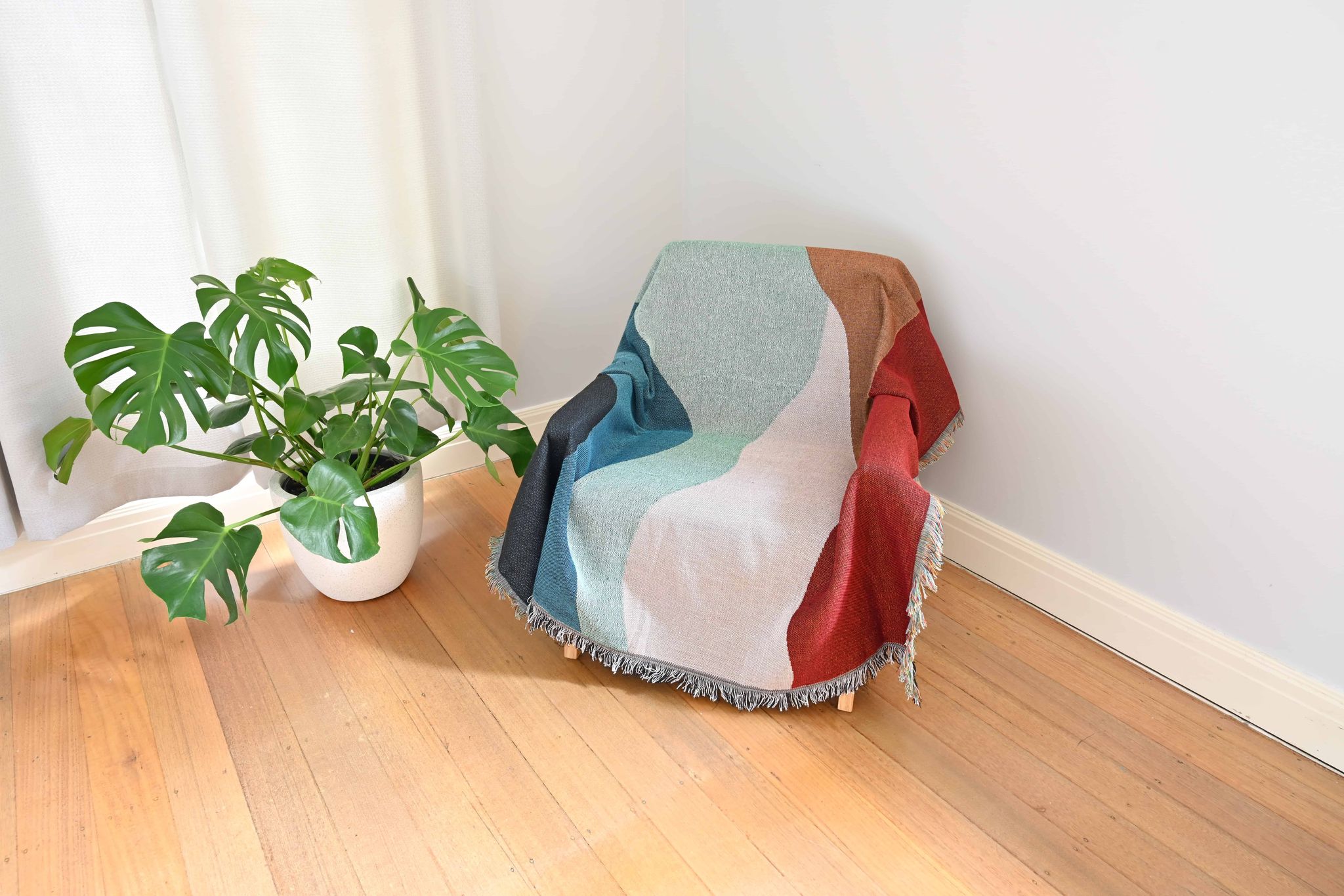 Waves Throw/Picnic Rug Small - Image 2