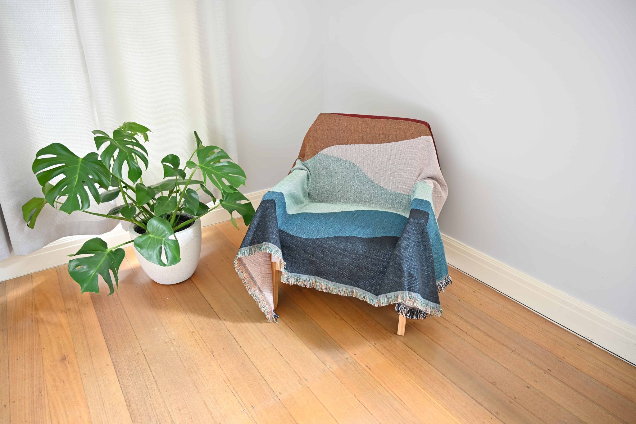 Waves Throw/Picnic Rug Small