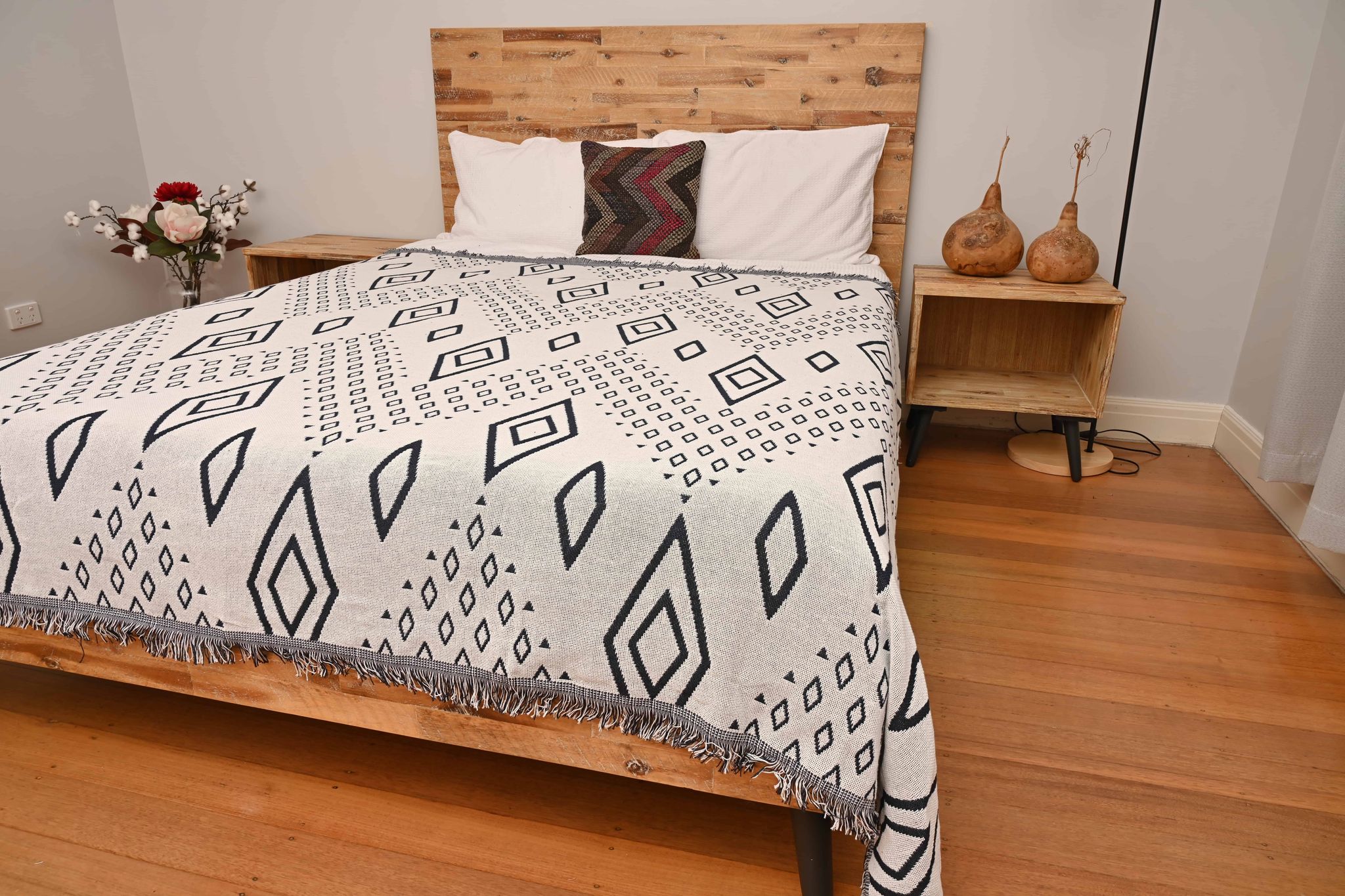 Black Diamond Throw/Picnic Rug Medium Large - Image 5